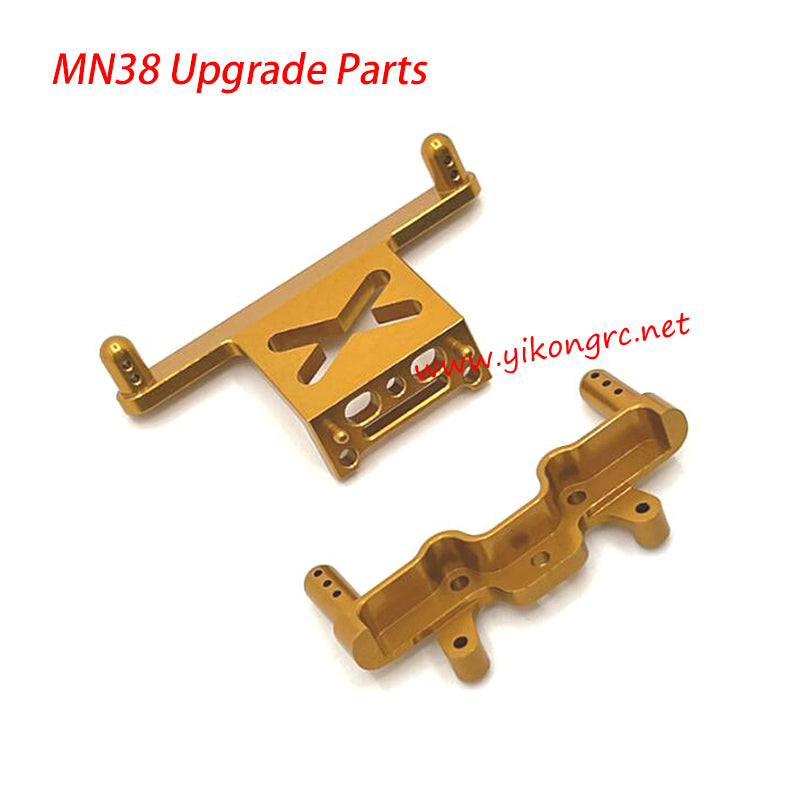 MN-RC MN38 RC Car Upgrade Parts Front and Rear Support yellow