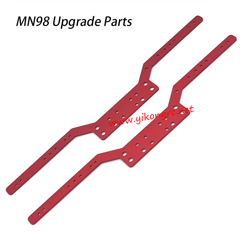 MN-RC MN98 RC Car Upgrade Parts Chassis Frame red