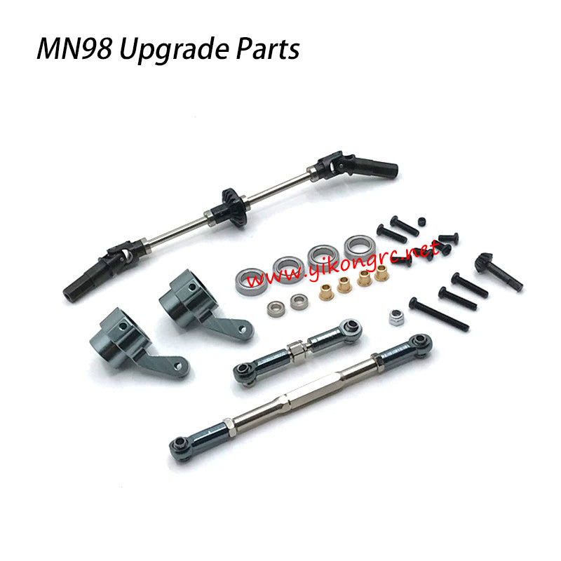 MN-RC MN98 RC Car Upgrade Parts Front Axle Components