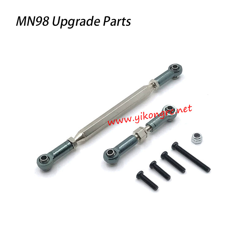 MN-RC MN98 RC Car Upgrade Parts Steering Gear Linkage titanium