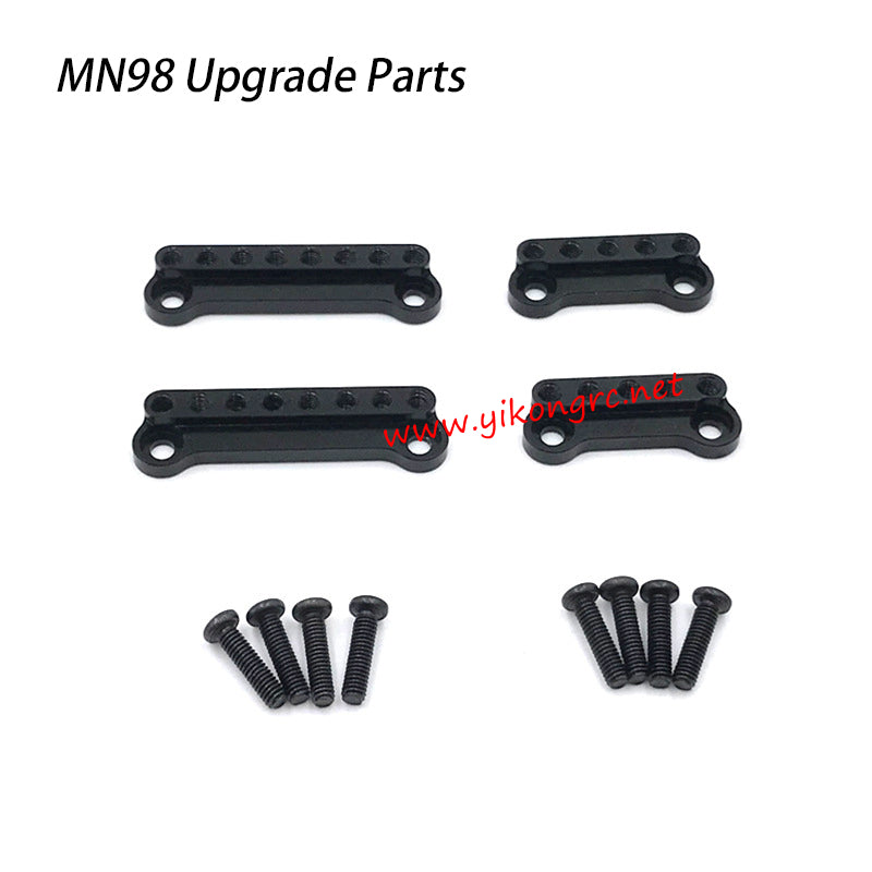 MN-RC MN98 RC Car Upgrade Parts Suspension Bracket black metal