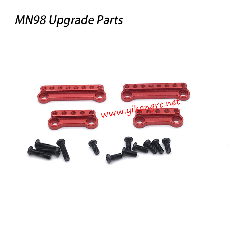MN-RC MN98 RC Car Upgrade Parts Suspension Bracket red