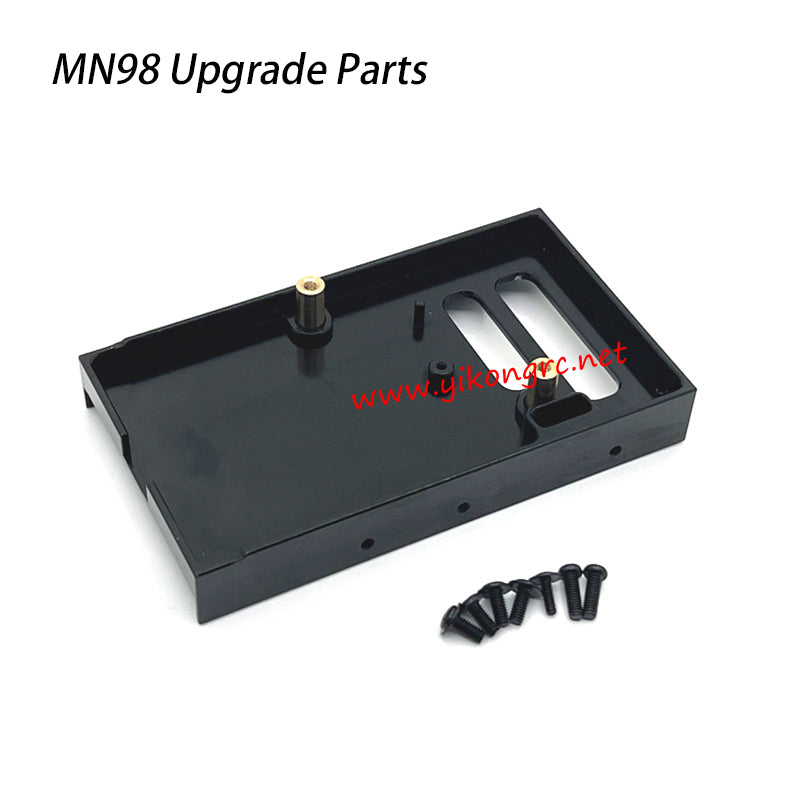 MN-RC MN98 RC Car Upgrades PCB mounting bracket (Front compartment) black