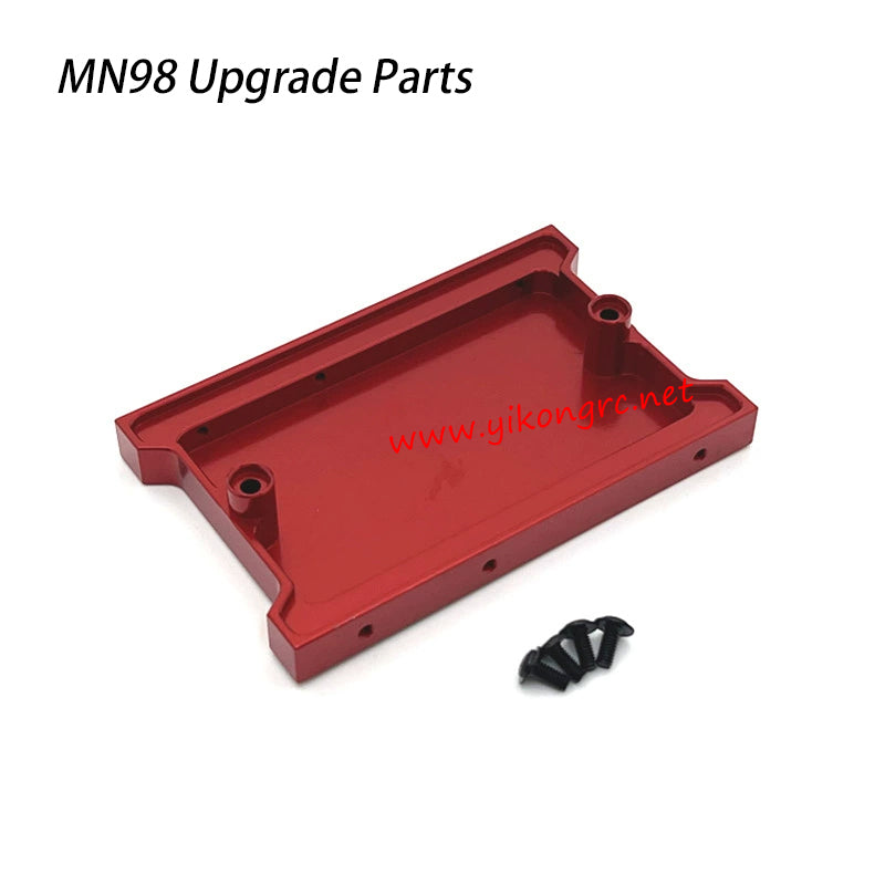 MN-RC MN98 RC Car Upgrades Rear tailgate (Rear compartment) red