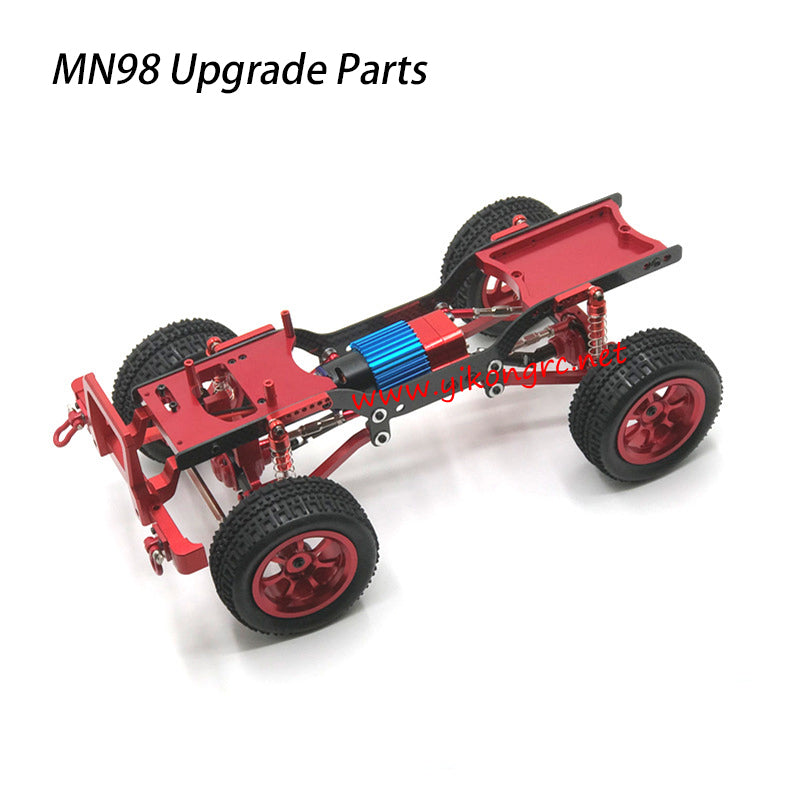 MN-RC MN98 RC Truck Upgrades Modified Chassis left