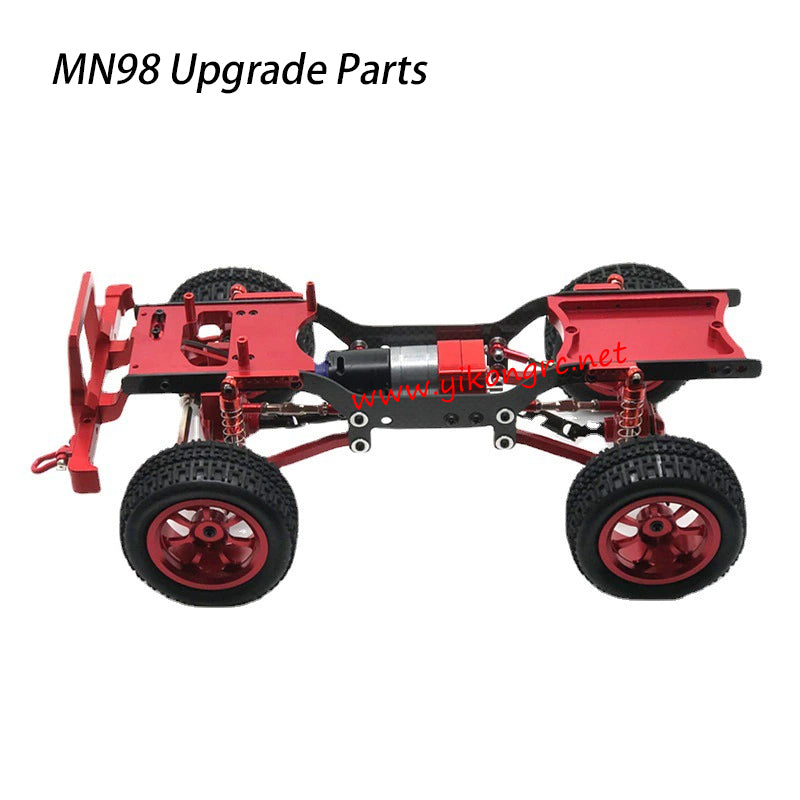 MN-RC MN98 RC Truck Upgrades Modified Chassis metal