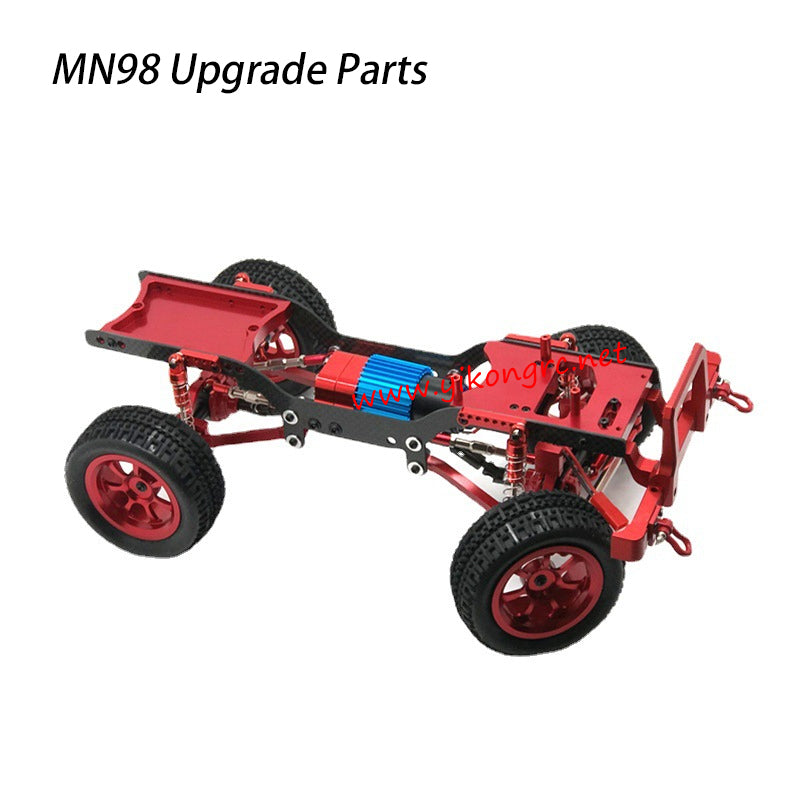 MN-RC MN98 RC Truck Upgrades Modified Chassis right