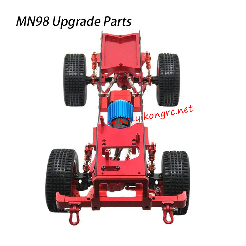 MN-RC MN98 RC Truck Upgrades Modified Chassis top