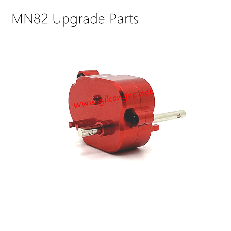 MN-RC MN 82 Upgrades Center gearbox assembly red