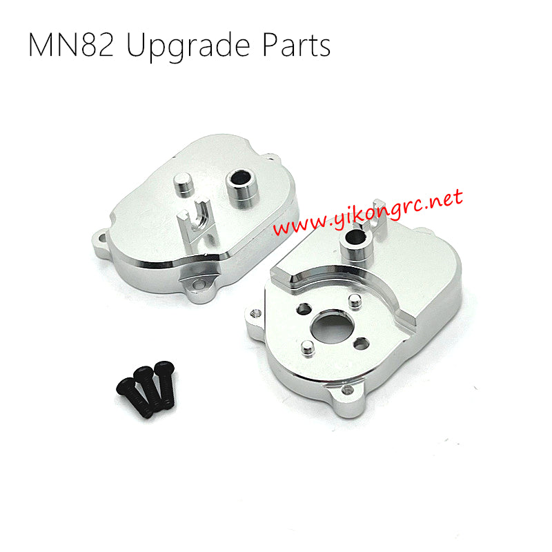 MN-RC MN 82 Upgrades Gearbox Cover Silver