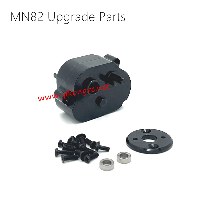 MN-RC MN 82 Upgrades Gearbox Cover and Motor Holder black