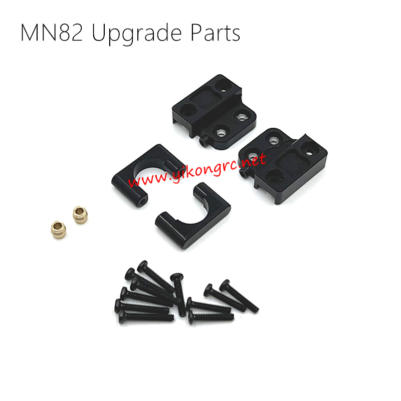 MN-RC MN 82 Upgrades Rear axle spring plate fixing piece black