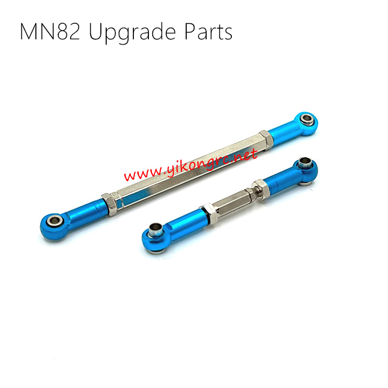 MN-RC MN 82 Upgrades Servo rod, Steering rod blue