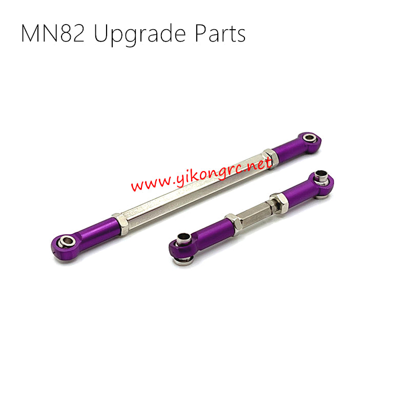 MN-RC MN 82 Upgrades Servo rod, Steering rod purple