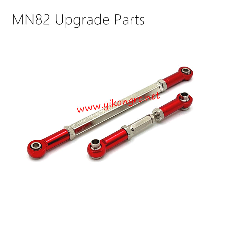 MN-RC MN 82 Upgrades Servo rod, Steering rod red