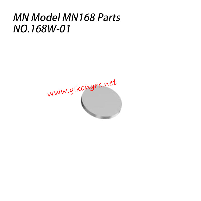 MN MODEL MN168 Parts Rear View Lens With Adhesive Tape 168W-01