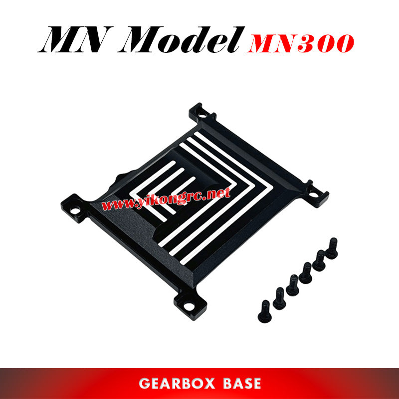 MN MODEL MN300 RC Car Upgrade Parts Gearbox Base black