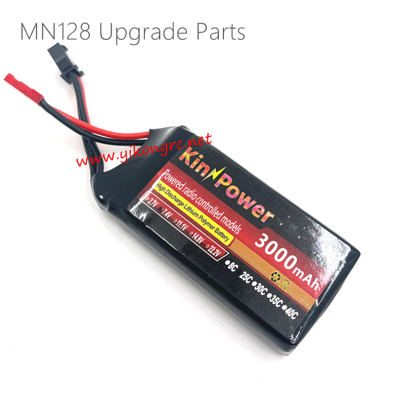 MN Model MN-128 Upgrade Parts 2S 3000mAh Battery front