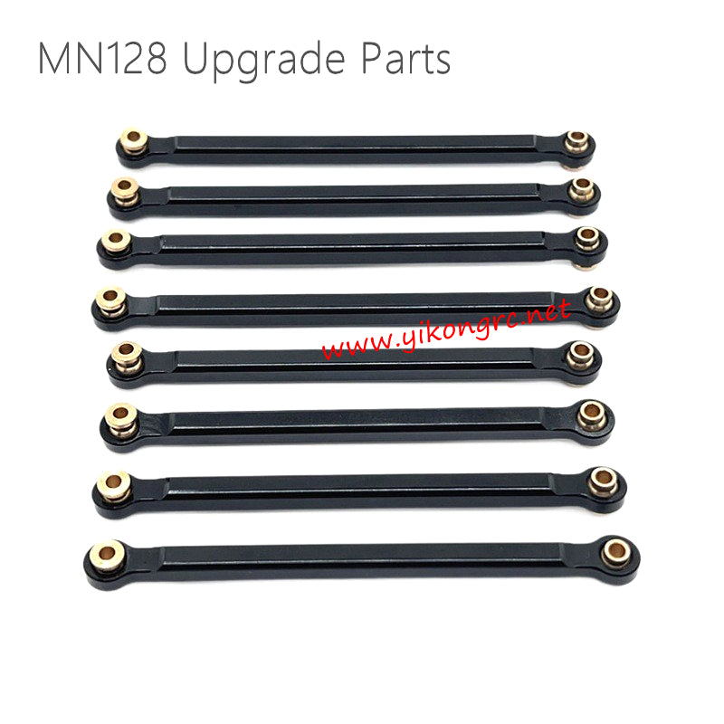 MN Model MN-128 Upgrade Parts Chassis Mounting Rods black