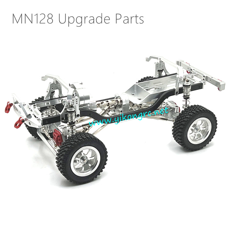 MN Model MN-128 Upgrade Parts Chassis silver