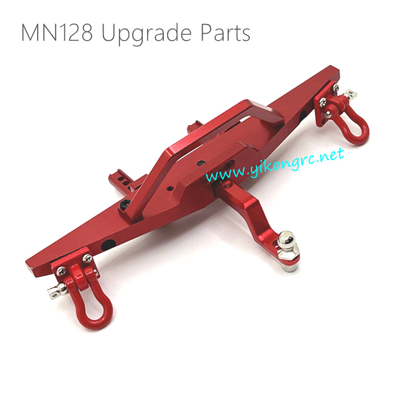 MN Model MN-128 Upgrade Parts Front Bumper red