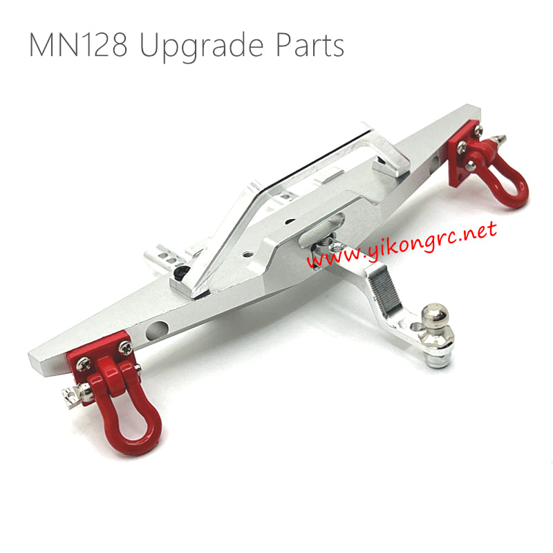 MN Model MN-128 Upgrade Parts Front Bumper silver