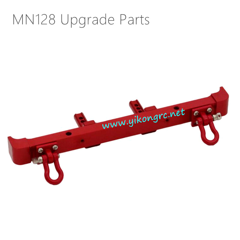MN Model MN-128 Upgrade Parts Rear Bumper red