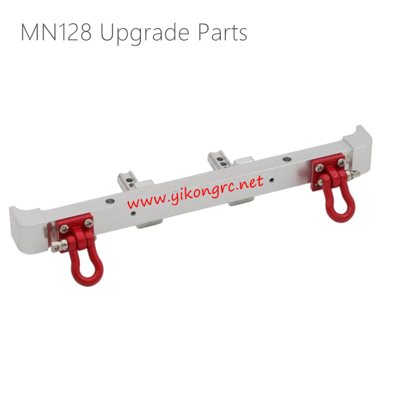 MN Model MN-128 Upgrade Parts Rear Bumper silver