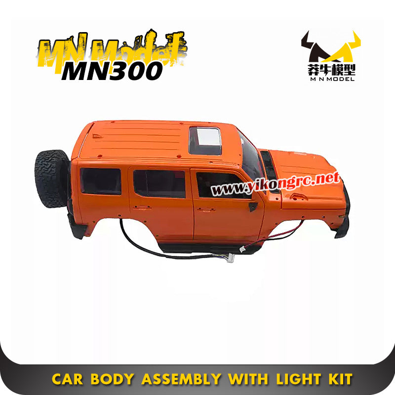 MN Model MN-300 Parts Body Assembly with Light Kit