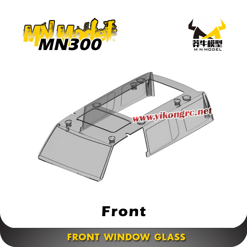 MN Model MN-300 Parts Front Window Glass