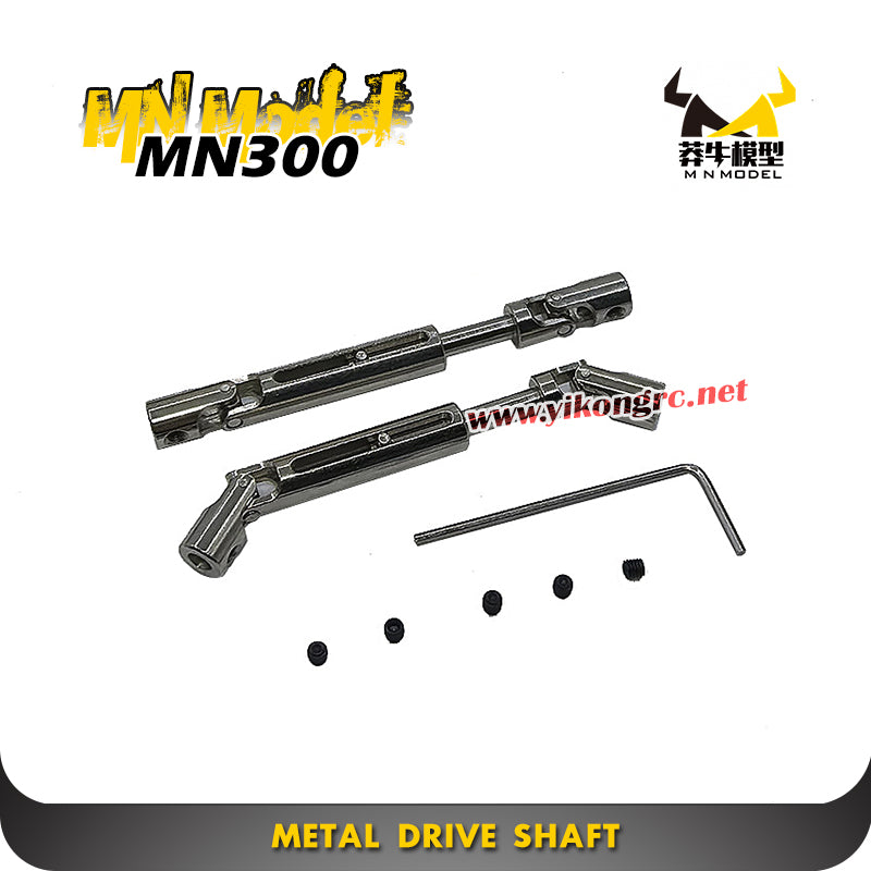 MN Model MN-300 RC Crawler Parts Metal Drive Shaft