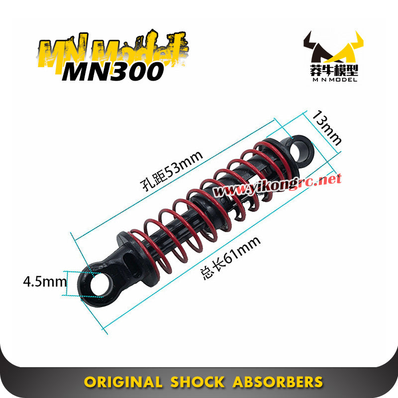 MN Model MN-300 RC Crawler Parts Original Shock Absorbers size