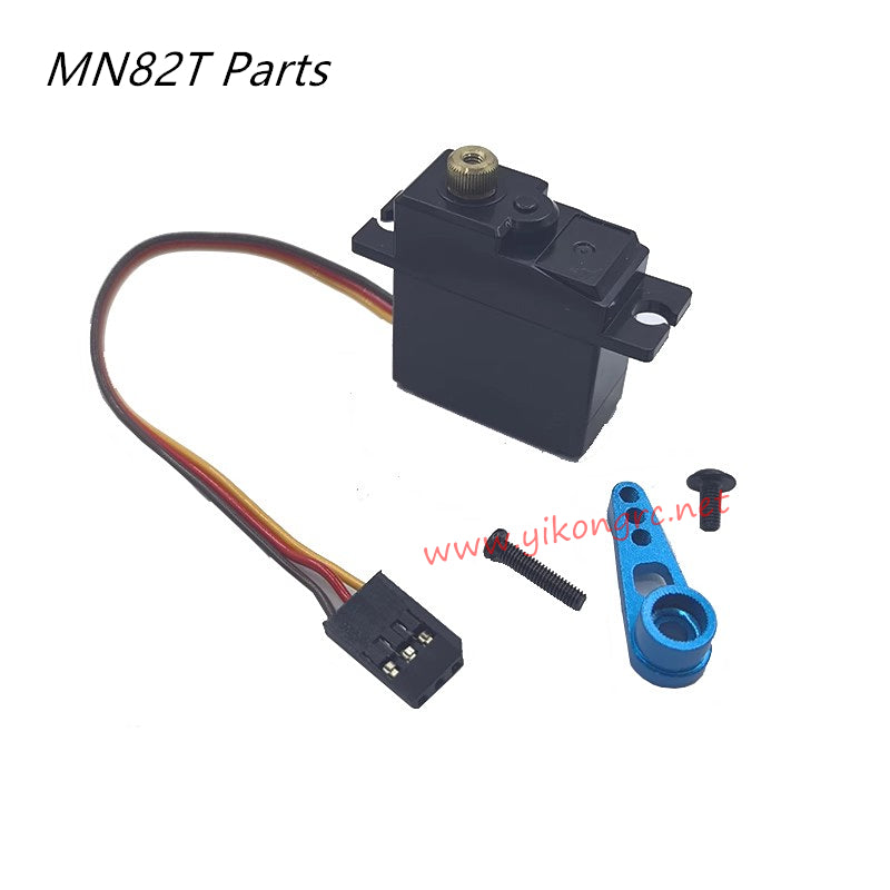 MN Model MN-82T Parts 17g Metal Gear Servo and Metal Arm