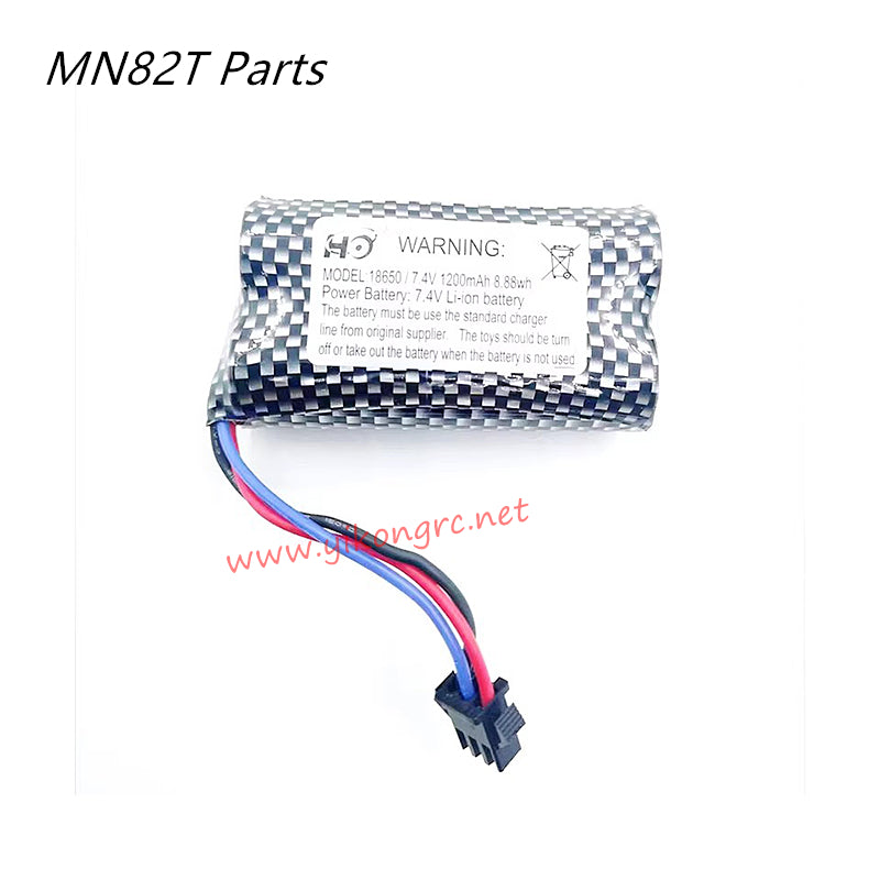 MN Model MN-82T Parts 7.4V 1200mAh Original Battery
