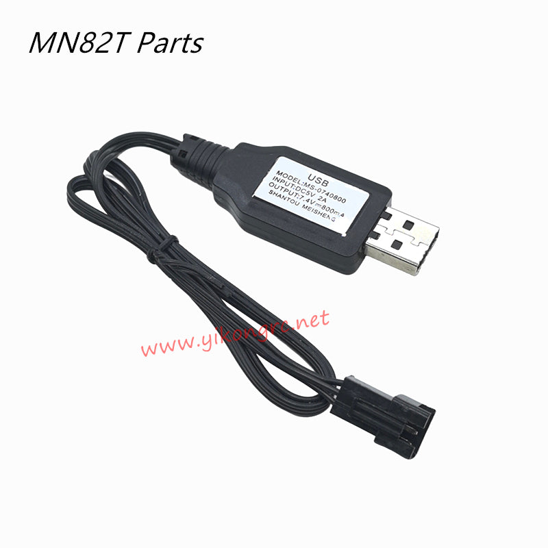 MN Model MN-82T Parts 7.4V SM3P USB Charging Cable
