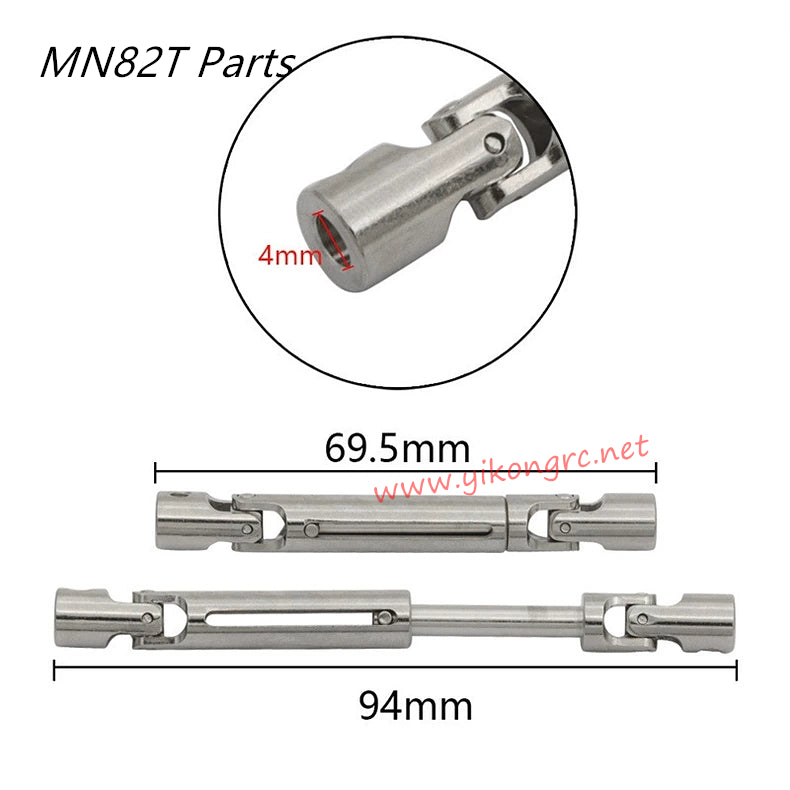 MN Model MN-82T Parts Metal Drive Shaft 2