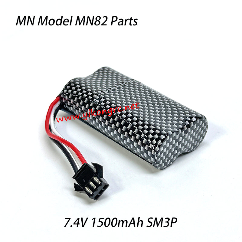MN Model MN-82 Parts Li-ion Battery (7.4V 1500mAh SM3P)