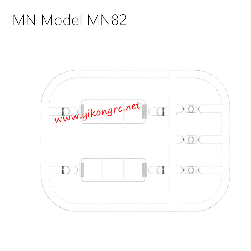 MN Model MN-82 Parts Rear Lamp Cover C82-04-05