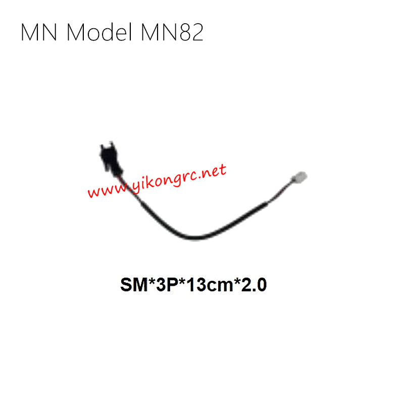 MN Model MN-82 RC Car Parts Power Wire SMx3Px13cmx2.0 90E-02