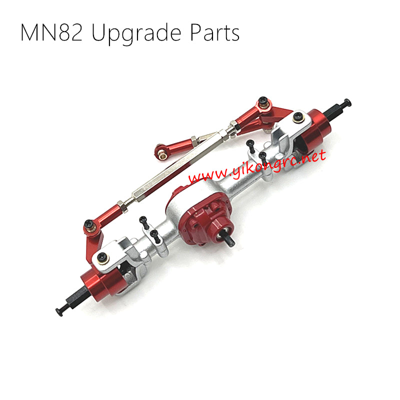 MN Model MN-82 Upgrade Parts Front Axle Assembly red