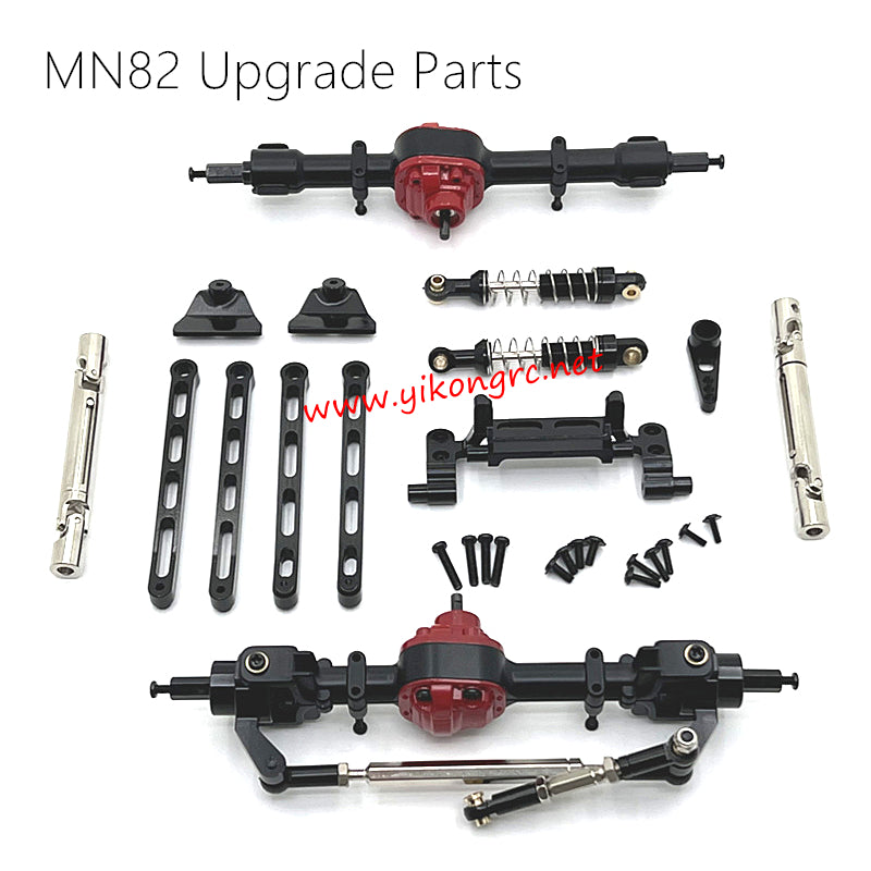MN Model MN-82 Upgrade Parts Front and rear assembly kits black