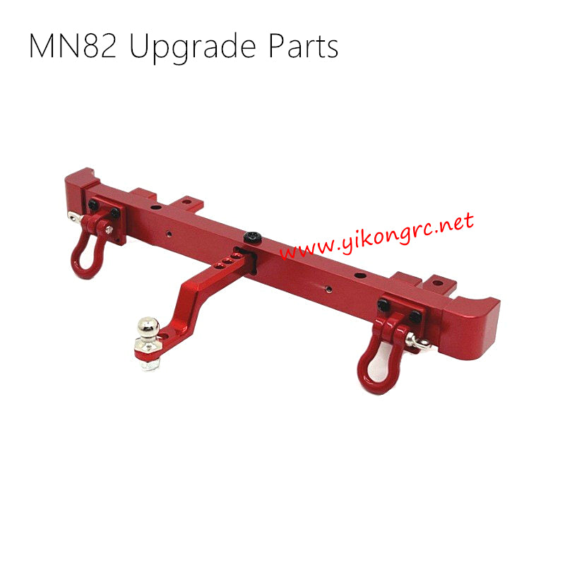 MN Model MN-82 Upgrade Parts Rear Bumper, Tow Hook red