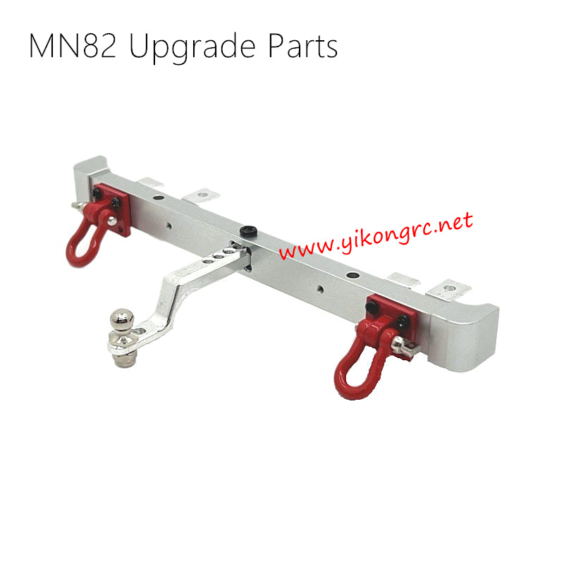 MN Model MN-82 Upgrade Parts Rear Bumper, Tow Hook silver