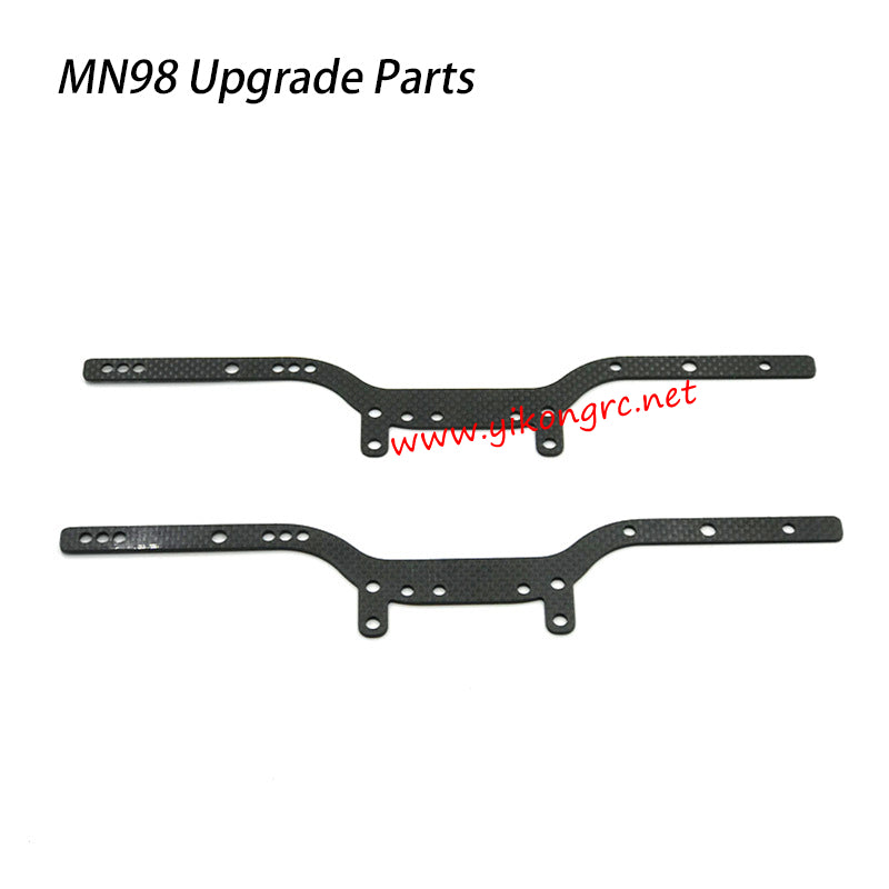 MN Model MN-98 Upgrade Parts Carbon Fiber Chassis Main Beam black
