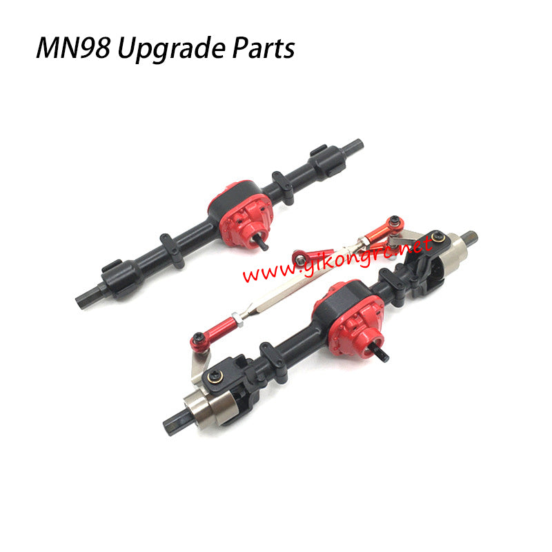 MN Model MN-98 Upgrade Parts Front and Rear Axle Assembly front