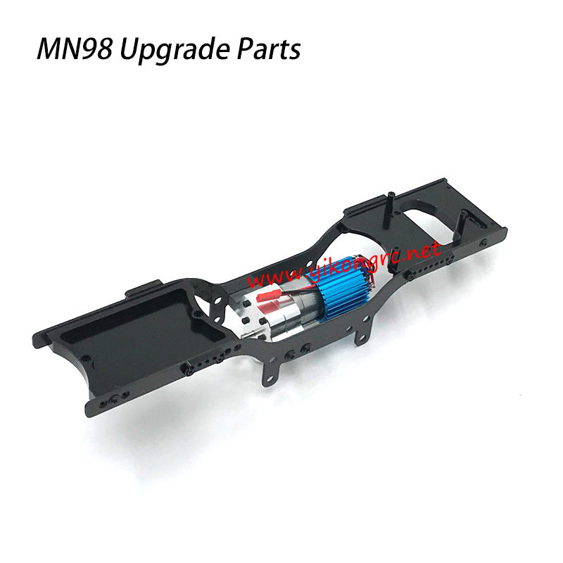 MN Model MN-98 Upgrade Parts Semi-finished Chassis Frame black