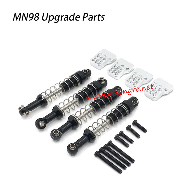 MN Model MN-98 Upgrade Parts Shock absorber shock absorber bracket black