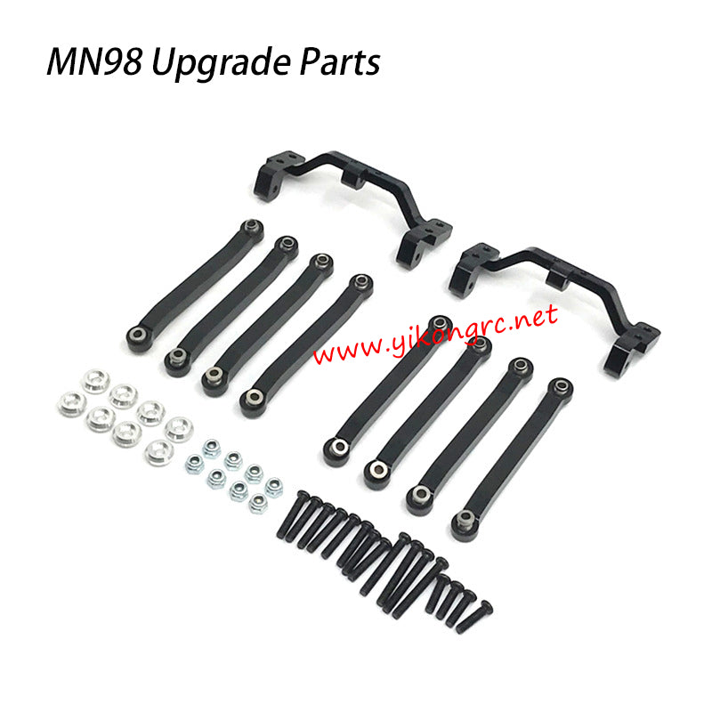 MN Model MN-98 Upgrade Parts Tie rod bracket tie rod black right