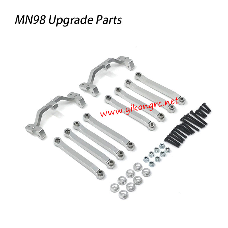 MN Model MN-98 Upgrade Parts Tie rod bracket tie rod gray right