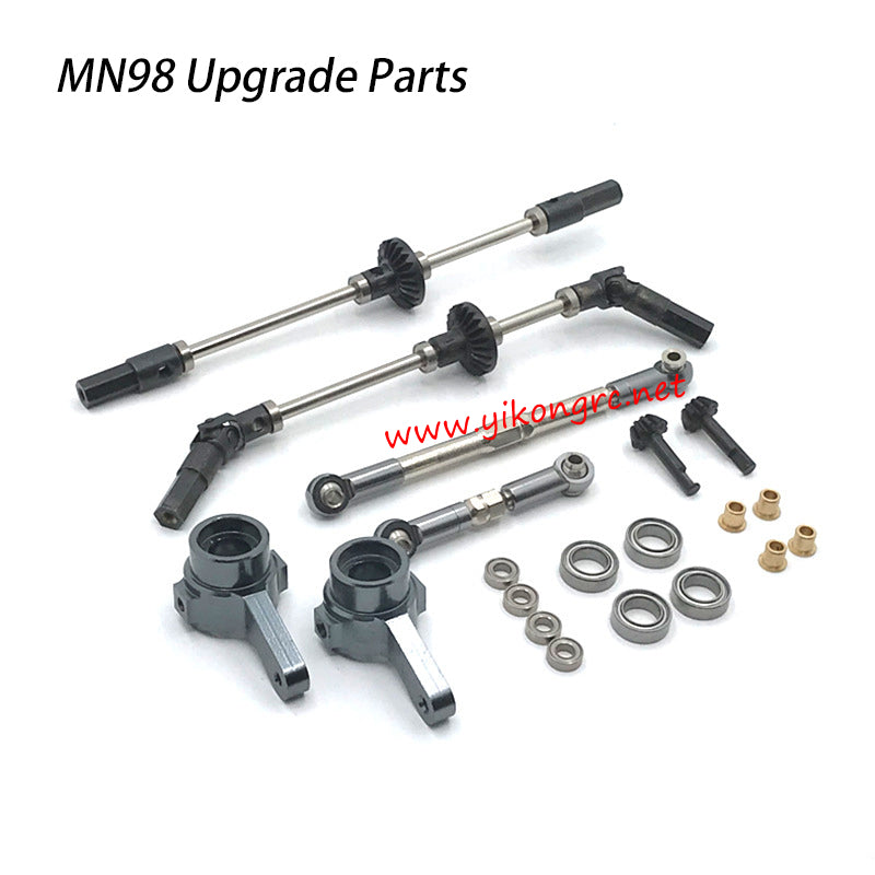 MN Model MN-98 Upgrades Front and Rear Axle Components front